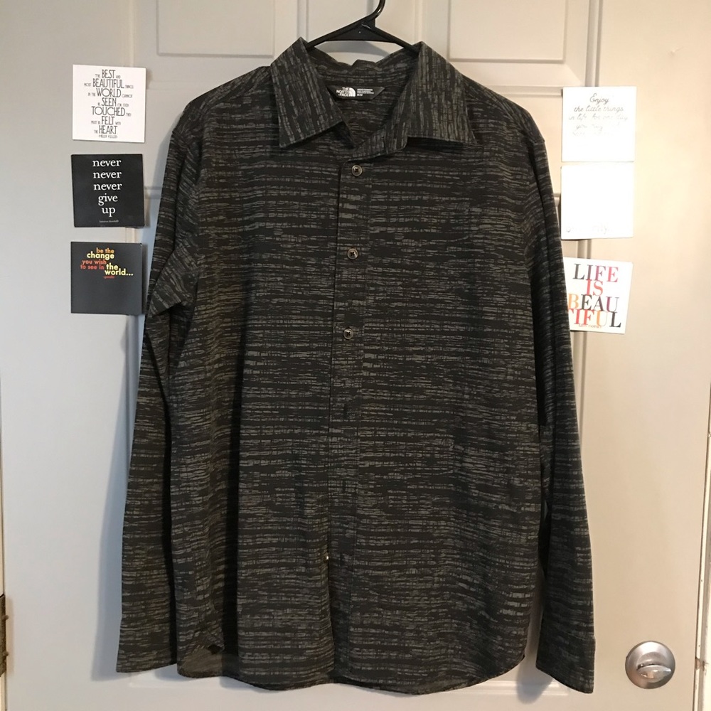 The north face long sleeve shirt